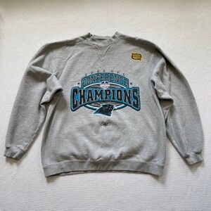 Vintage Carolina Panthers 2003 Conference Champions Crewneck Sweatshirt